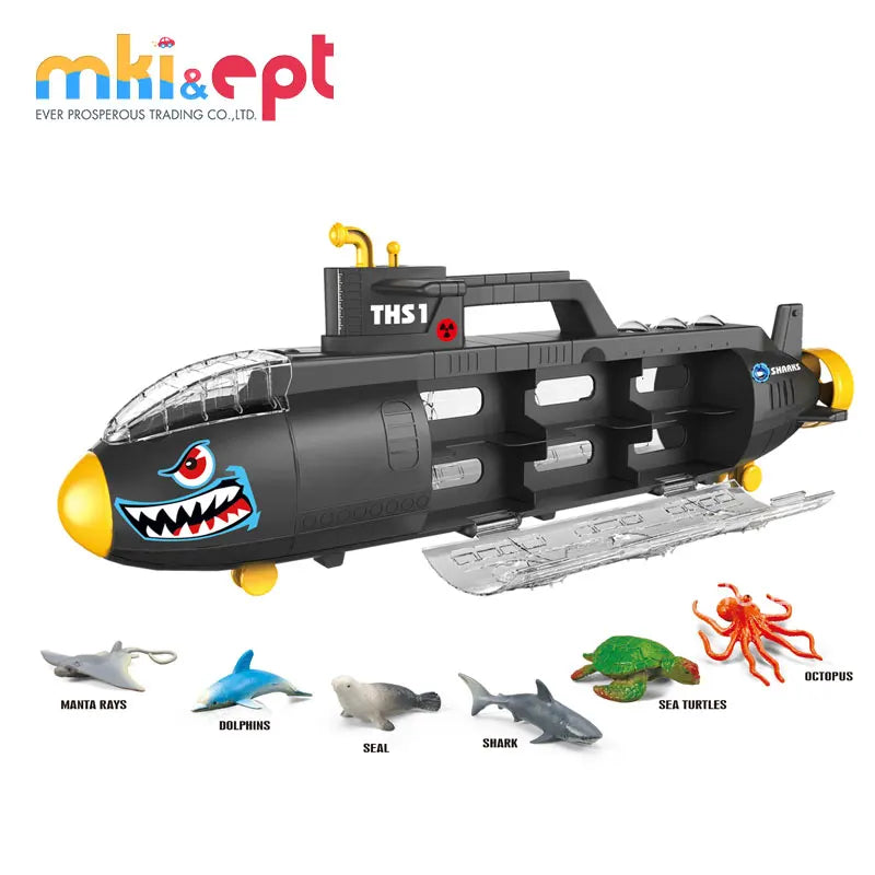 KTX-835475 High-Speed Remote Control Submarine Toy for Kids - Battery-Powered Diving Model
