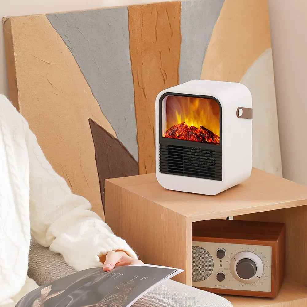 KTX-079187 Portable Electric Fan Heater for Home Office and Indoor Use - 1000W Quick Heat Solution for Winter