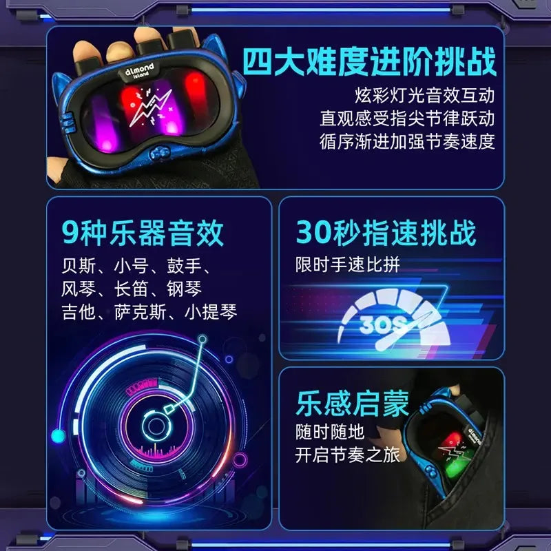 KTX-148499 Rhythm Master Game Console for Logic Thinking and Music Puzzle Play, Educational Toy for Kids