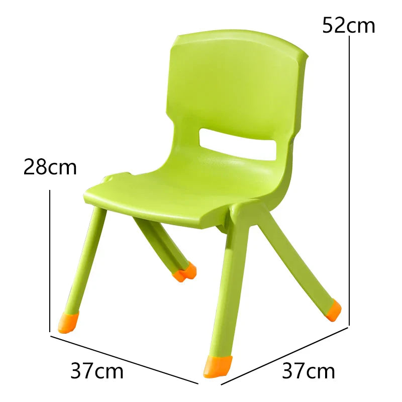 KTX-972499 Durable Plastic Stacking Chair for Children - Ideal for Schools, Daycares and Nurseries