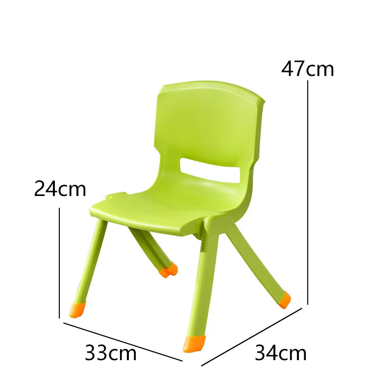 KTX-972499 Durable Plastic Stacking Chair for Children - Ideal for Schools, Daycares and Nurseries