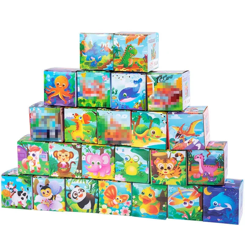 KTX-447635 24-Piece Wooden Jigsaw Puzzle for Early Childhood Education – Classic Montessori Toy for Babies, Kids, Boys and Girls