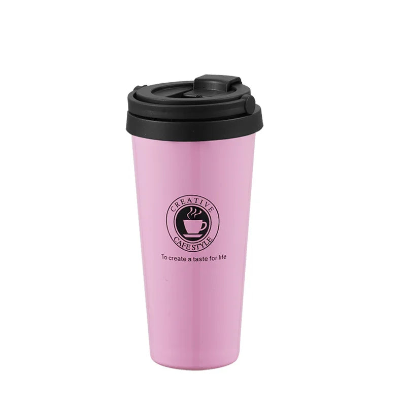 KTX-186771 Stainless Steel Double-Walled Vacuum Insulated Tumbler Cup with Lid