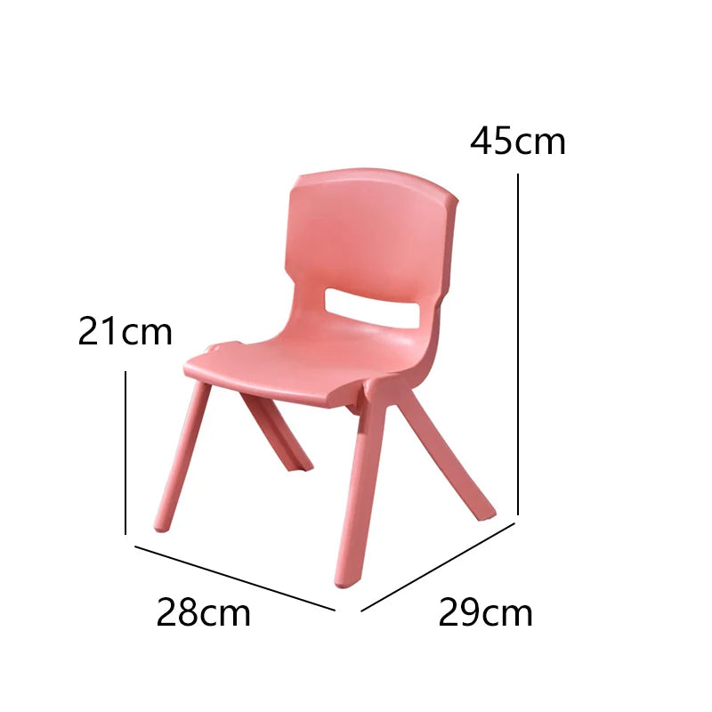 KTX-972499 Durable Plastic Stacking Chair for Children - Ideal for Schools, Daycares and Nurseries