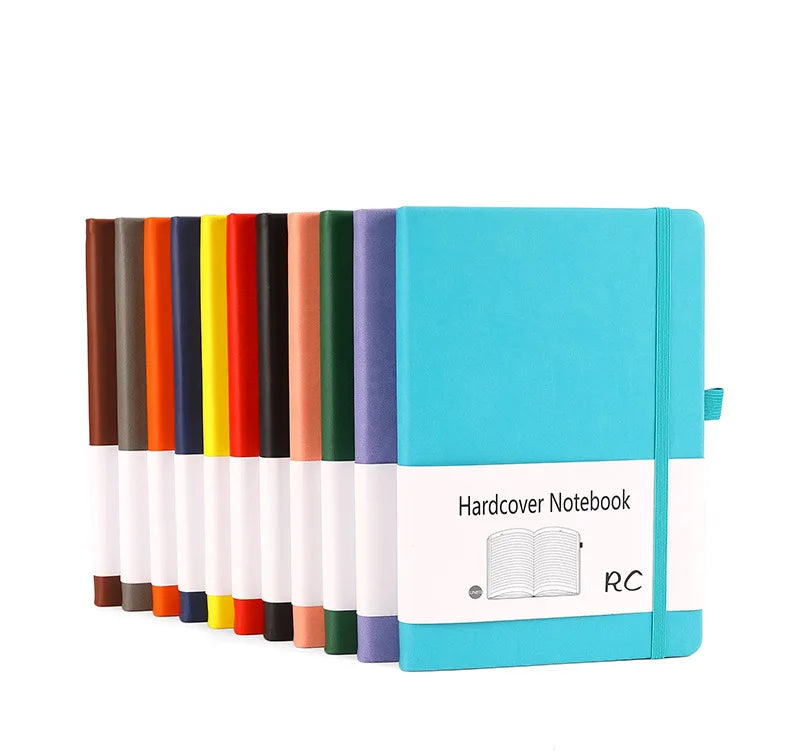 KTX-916435 A5 PU Leather Hardcover Notebook with Customisable Options and Lined Pages