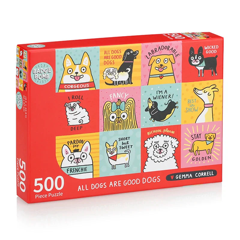 KTX-545939 Custom 500-Piece Jigsaw Puzzle for Creative Fun and Family Bonding