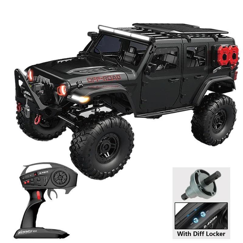 KTX-141523 1:10 Scale Off-Road RC Monster Truck with 4WD, 2.4GHz Remote Control, LED Lights, and 18km/h Speed