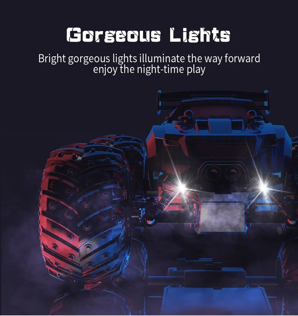 KTX-764115 Electric Remote Control Off-Road Climbing Car, 2.4G Four-Wheel Drive Drift Racing Model for Kids