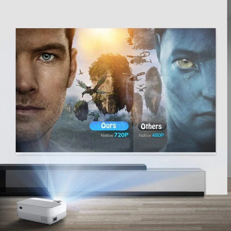 KTX-417235 Mini Portable 720P LED Multimedia Projector for Home Cinema with USB and HDMI Connectivity