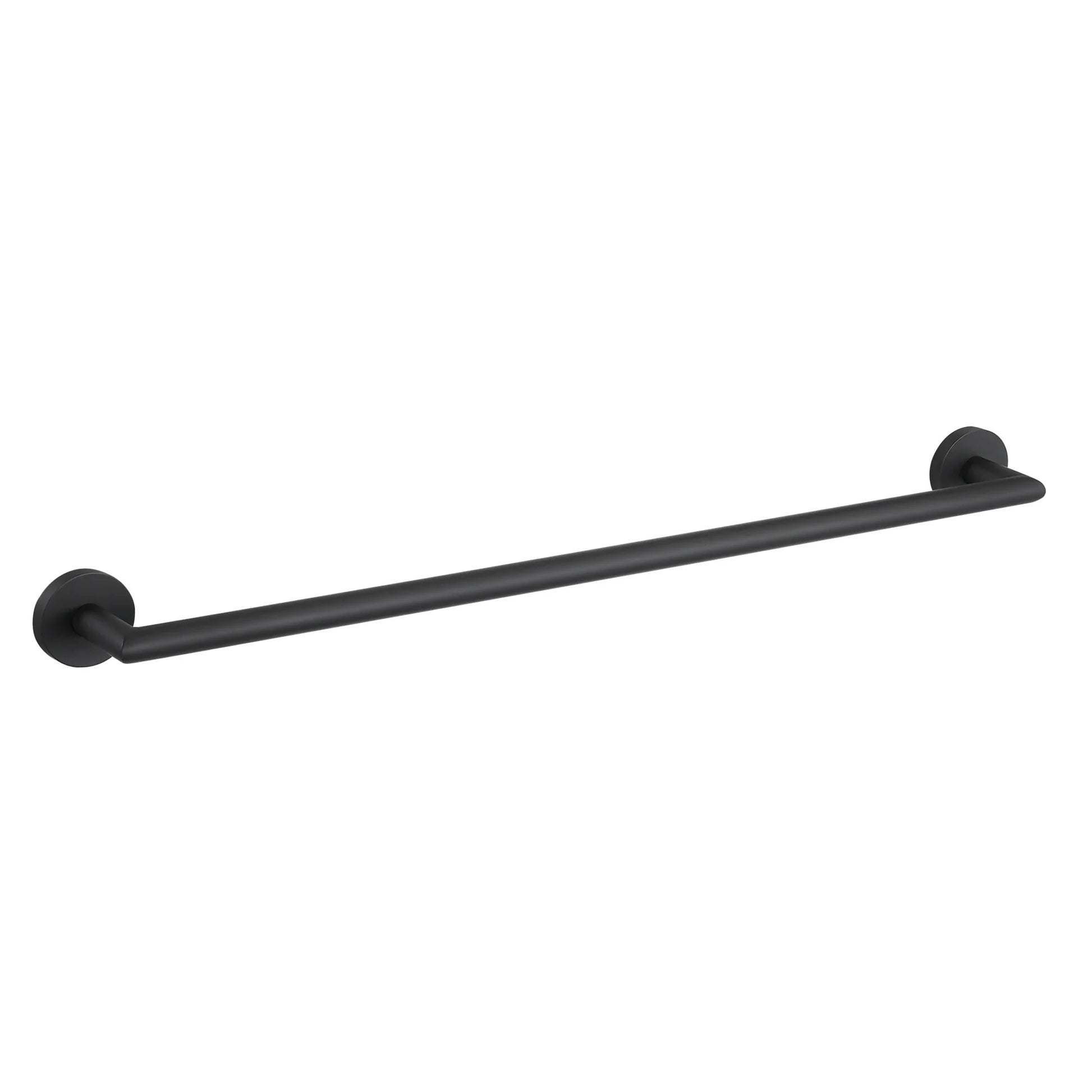 KTX-726867 Matte Black Stainless Steel 304 Bathroom Accessory Set with Towel Rack and Toilet Paper Holder