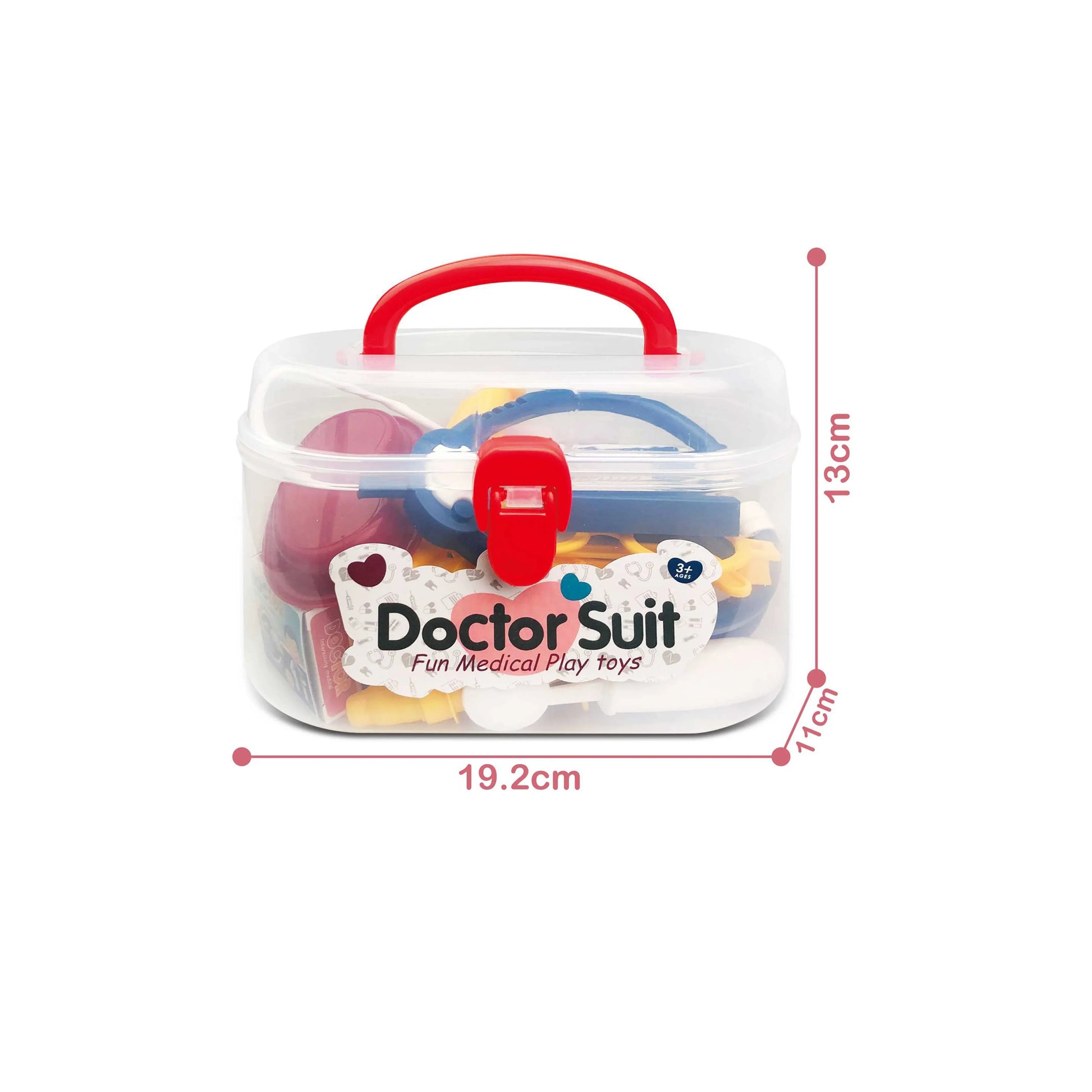 KTX-655827 Mini Doll House Doctor Kit for Kids - Portable Role Play Educational Toy