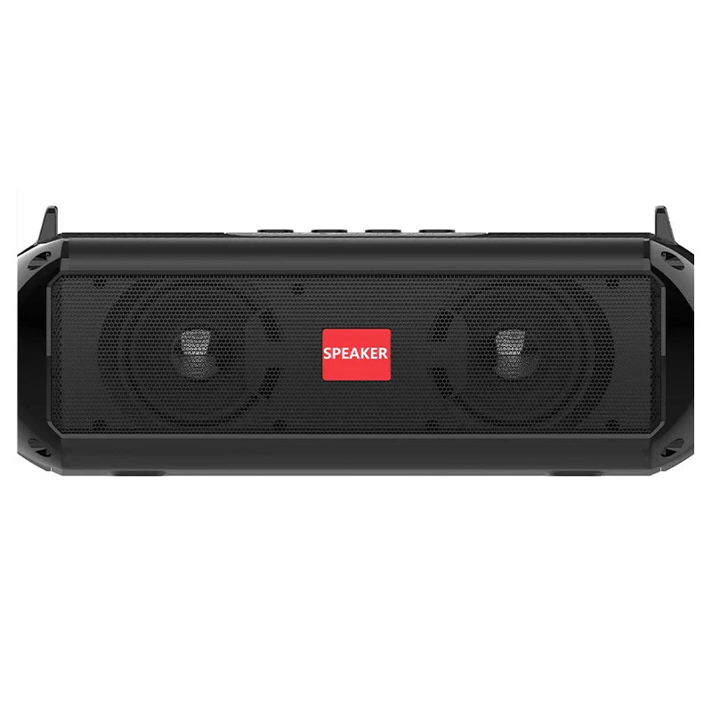 KTX-709331 Portable 2-in-1 Wireless Bass Speakers with RGB LED Light and Bluetooth Connectivity