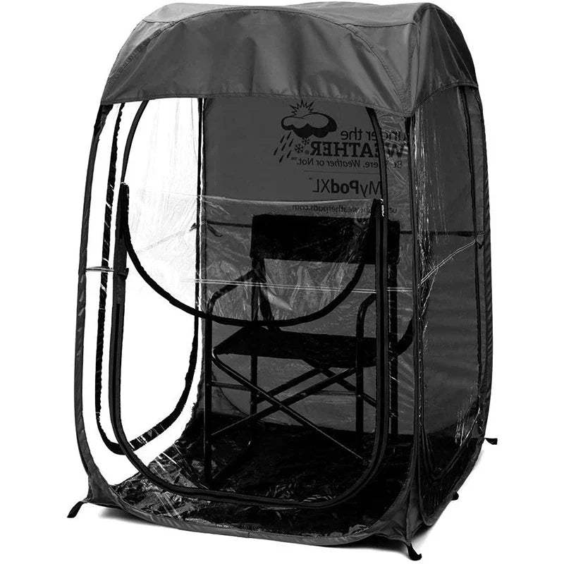 KTX-633619 Single Person Pop-Up Tent - Waterproof, Windproof Canopy for Fishing, Hiking, and Beach Use