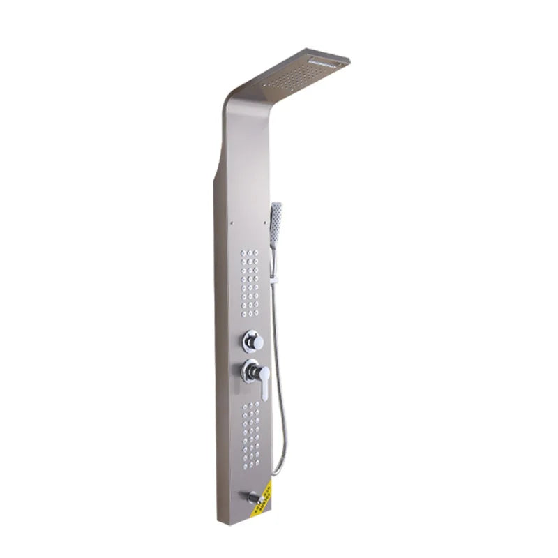 KTX-376083 304 Stainless Steel Multifunctional Shower Head with Soft Spray Pattern
