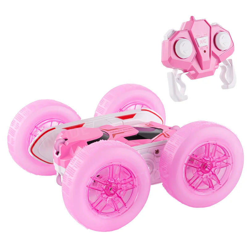 KTX-443411 360 Degree Rotating Remote Control Stunt Car - Off-Road RC Truck with USB Charger, Ready-to-Go