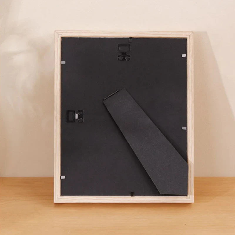 KTX-980563 Wooden Photo Frame Set for Living Room & Bedroom - A1 A2 A3 A4 Sizes