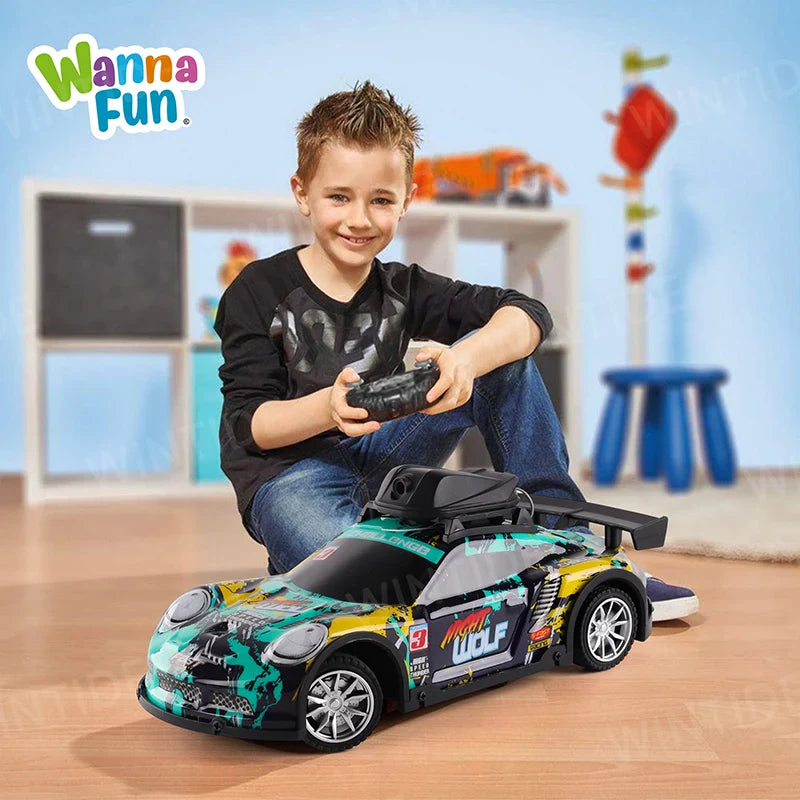 KTX-722515 2.4G Remote Control Racing Drift Car with FPV Camera and Lights for Kids