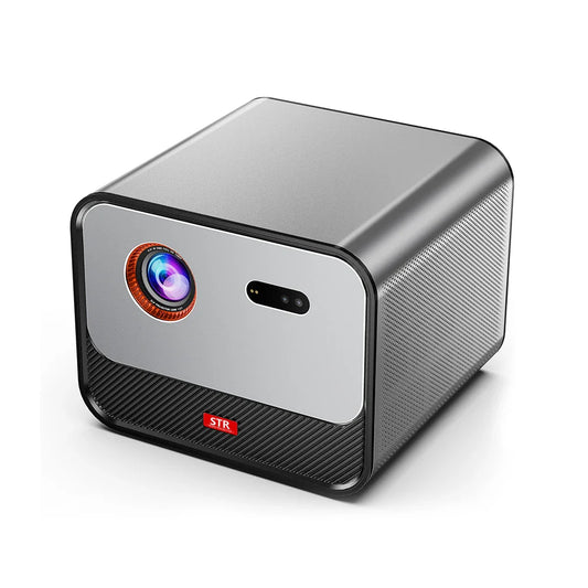 KTX-269203 1080P HD Portable LED DLP Projector with Smart Android and WiFi Connectivity for Home Cinema
