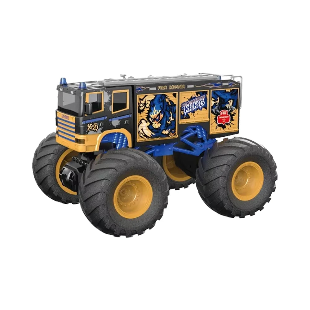 KTX-557523 1:18 2.4G 4Ch Super Wheels Remote Control Car with LED Lights and Simulated Sound