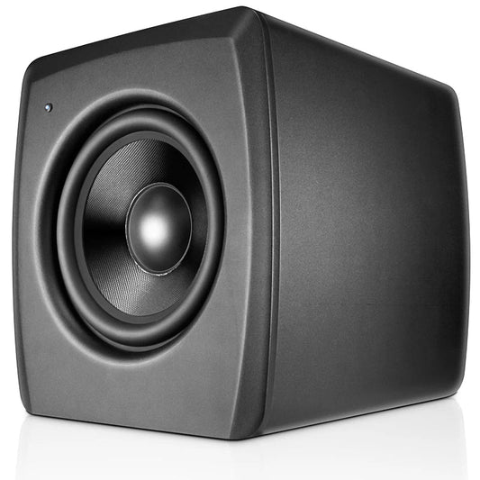KTX-400915 10 Inch Active Subwoofer with 160W Power Output and Adjustable Controls for Home Theater Systems