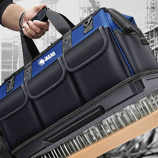 KTX-542227 Durable Multi-Function Electrician's Tool Bag with Large Capacity and Organised Storage