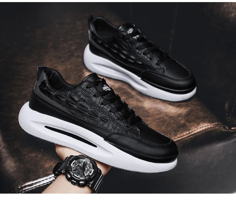 KTX-262483 JSYWD-270 Men's Casual Sports Running Shoes Trendy Loafers with Breathable Mesh Lining Soft Comfortable Sole for Spring Season