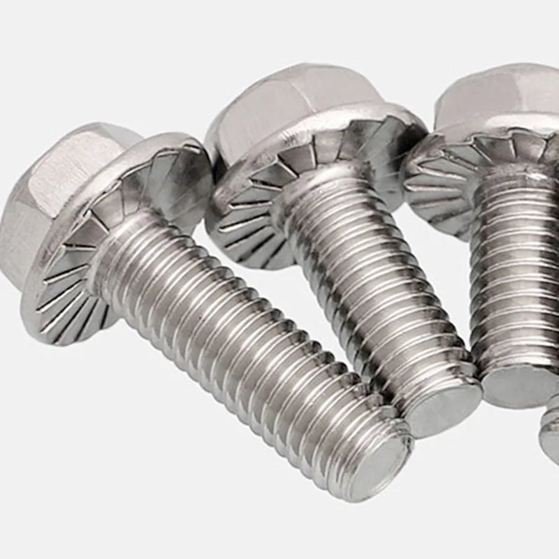 KTX-837139 Stainless Steel Hex Flange Bolt M3-M60 with Washer