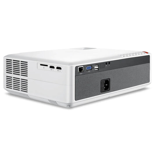 KTX-039827 1080P Full HD Multimedia Projector for Outdoor and Business Use, 4K Smart Beamer
