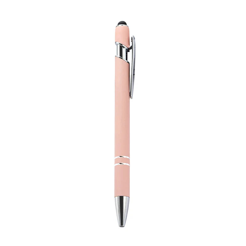 KTX-029395 Custom Multi-Coloured Metal Ballpoint Pen with Stylus for Office and School Use