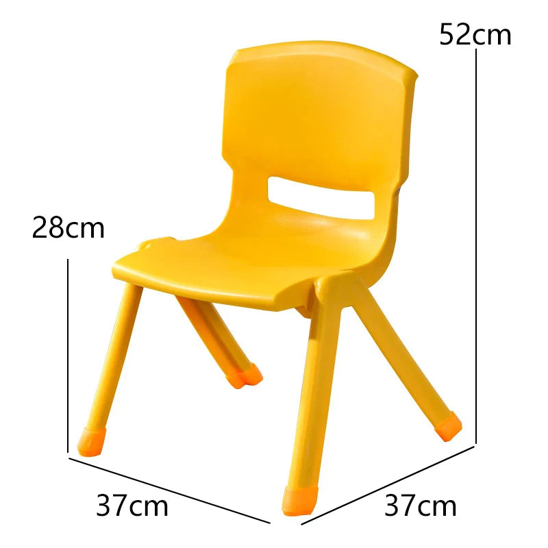 KTX-972499 Durable Plastic Stacking Chair for Children - Ideal for Schools, Daycares and Nurseries