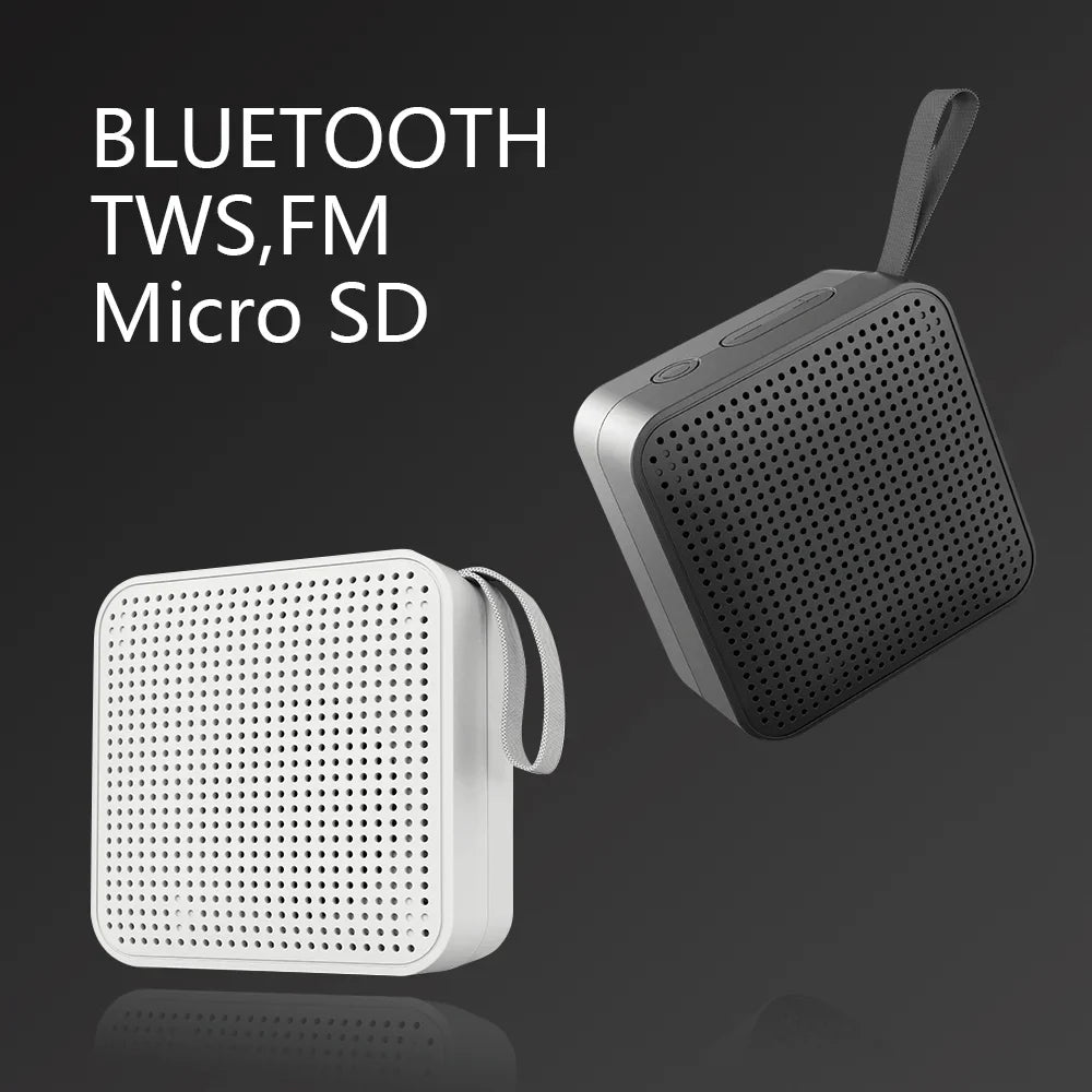 KTX-431379 Portable Dual Pairing Mini Speaker with TF Card and FM Radio, Wireless BT Surround Stereo Sound