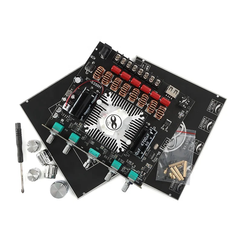 KTX-353491 2.1-Channel Digital Amplifier Module with Subwoofer Support, 220Wx2, Model TPA3251D2