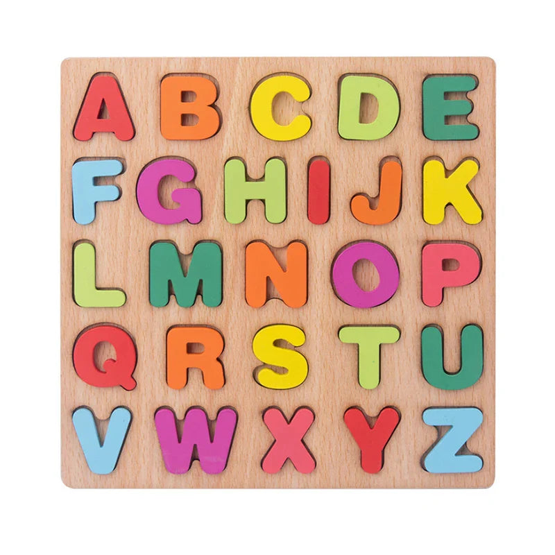 KTX-006675 Montessori Wooden Animal Math Clock and Musical Instrument Educational Toy Set for Kids