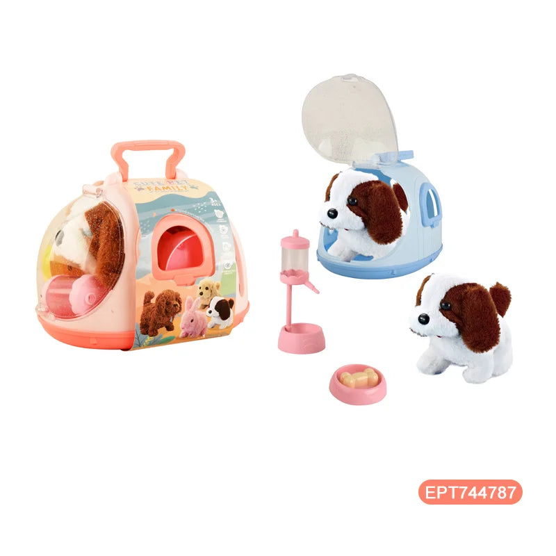 KTX-572179 Battery-Operated Plush Chick Toy with Sound for Kids Ages 2-7