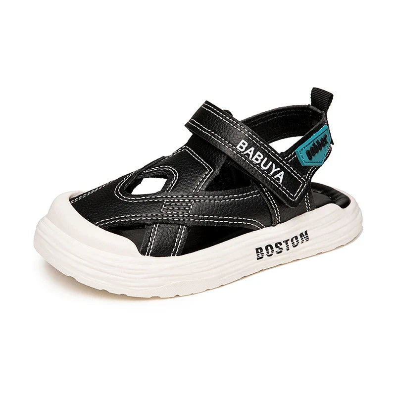 KTX-312211 Factory Casual Children's Shoes Summer New Fashion Sandals Trendy Buckle Sandals With Thick Soft Sole Beach Breathable Kids