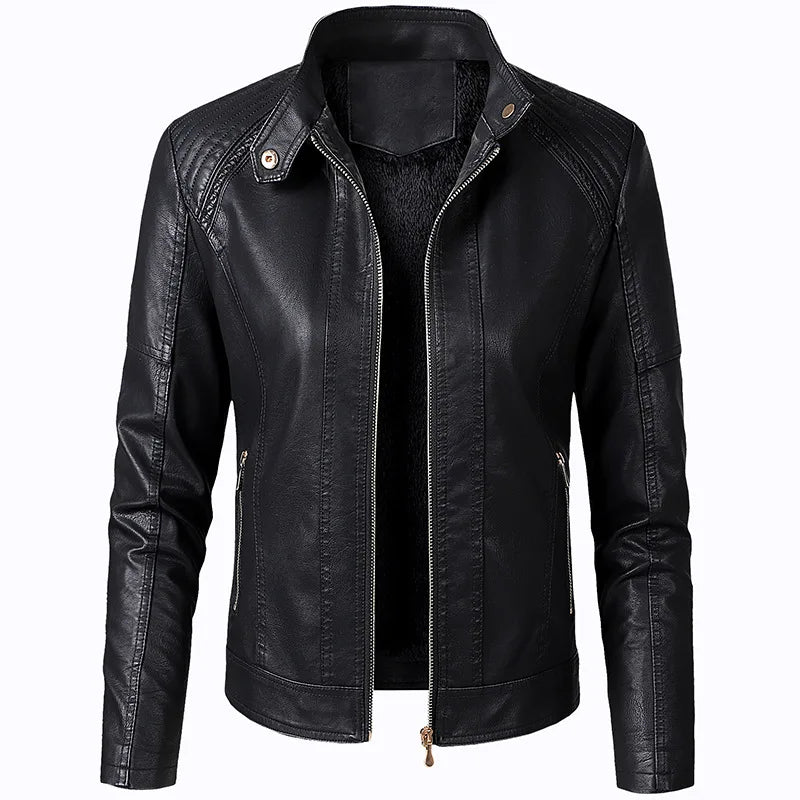 KTX-209299 Hot Selling Sporty Women's PU Leather Jacket with Long Sleeves Customizable Motorcycle Suit for Outfit Clothing