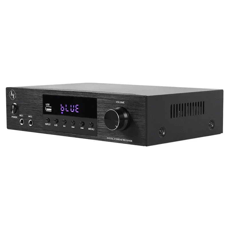 KTX-991251 High Power HD AV Receiver Karaoke Amplifier KTV-200 with A/B/A+B Functionality