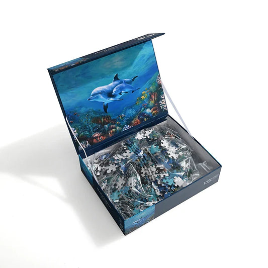 KTX-366291 Custom 1000 Piece Jigsaw Puzzle for Adults - Personalised Design