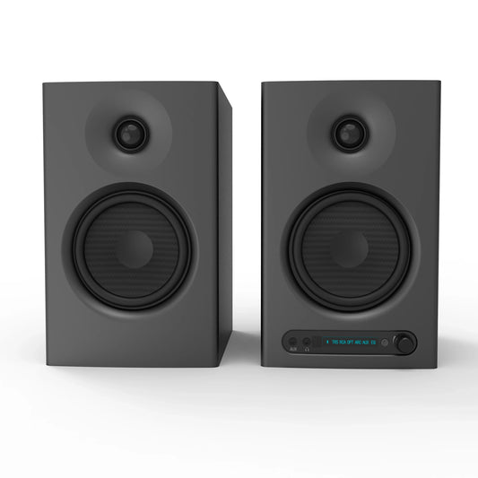 KTX-942163 60W Fiberglass Woofer Speaker with Super Bass and Crystal Sound for Studio Monitoring and Bluetooth Connectivity