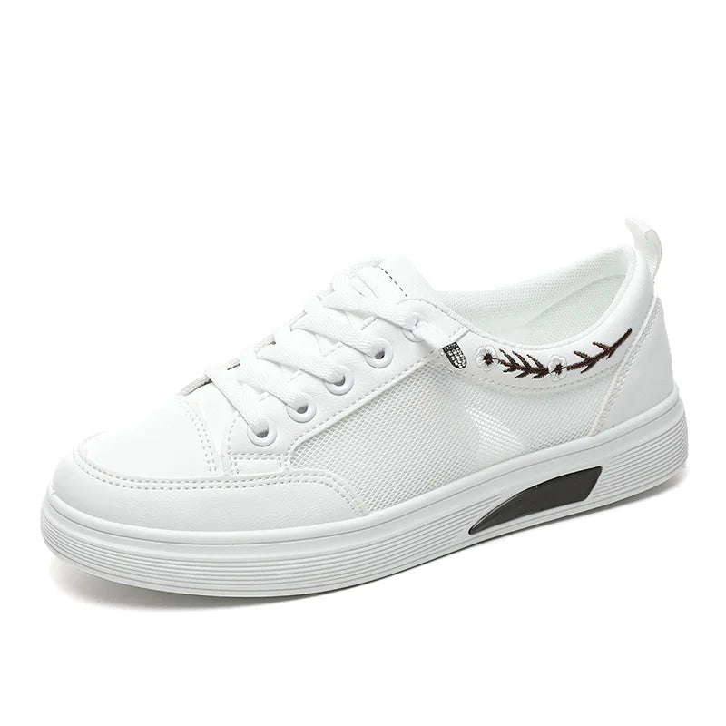 KTX-114451 K1012 New Mesh Women's Board Shoes Summer Thick Sole Versatile Sports Shoes Casual Student Running Shoes