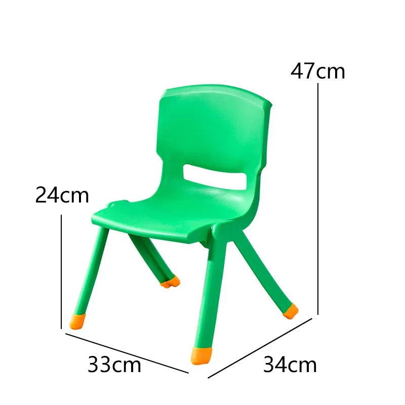 KTX-972499 Durable Plastic Stacking Chair for Children - Ideal for Schools, Daycares and Nurseries