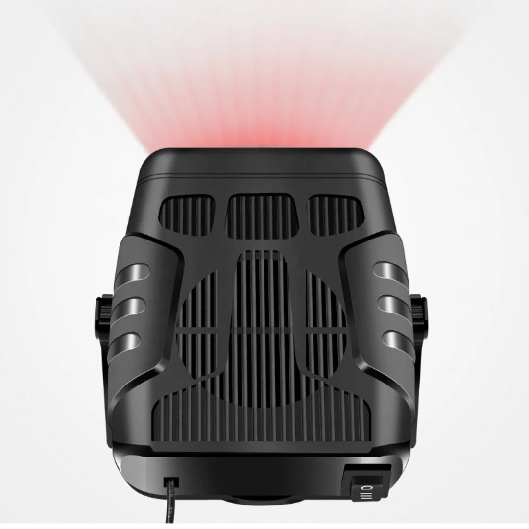 KTX-177491 12V/24V Portable Car Heater Fan for Windshield Defogging and Demisting