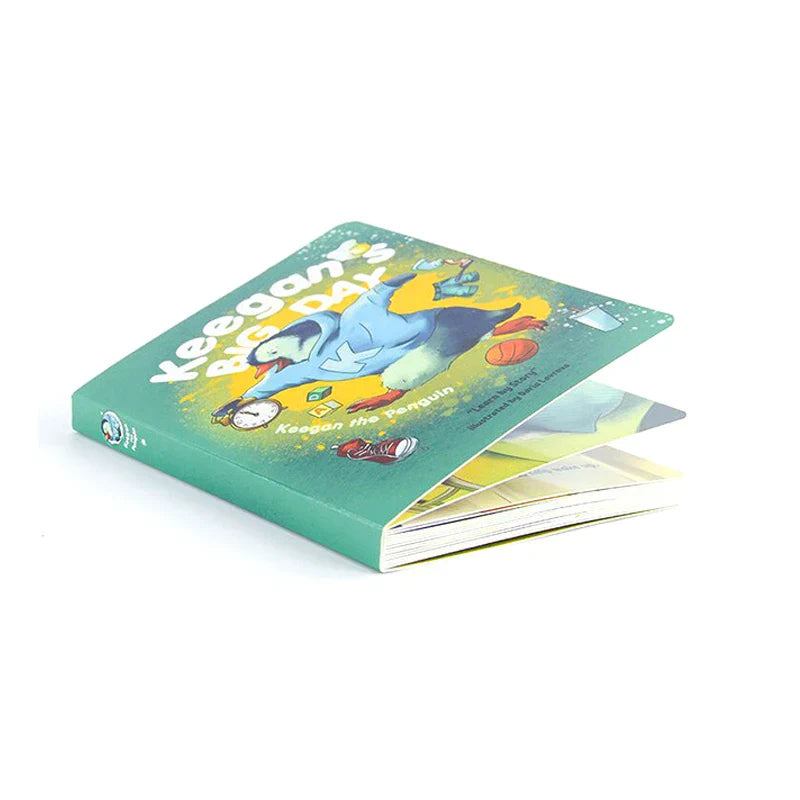 KTX-123091 Children's Square Board Book Printing Service - Custom Board Books for Kids