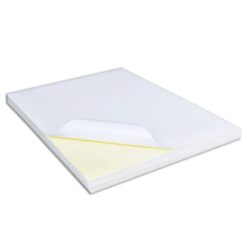 KTX-757203 Self-Adhesive Glossy A4 Sticker Paper for Inkjet Printing