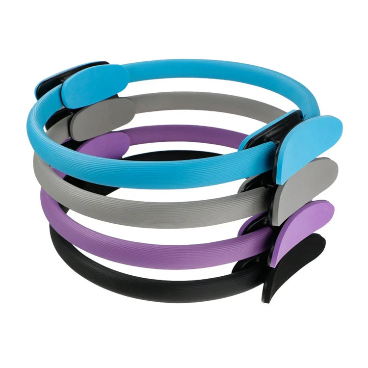KTX-239251 8 Shape Resistance Band Set with Pilates Ring for Yoga and Fitness Training