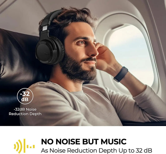 KTX-020051 Active Noise Cancelling True Wireless Earphones with Bluetooth 5.2 for Gaming and Music