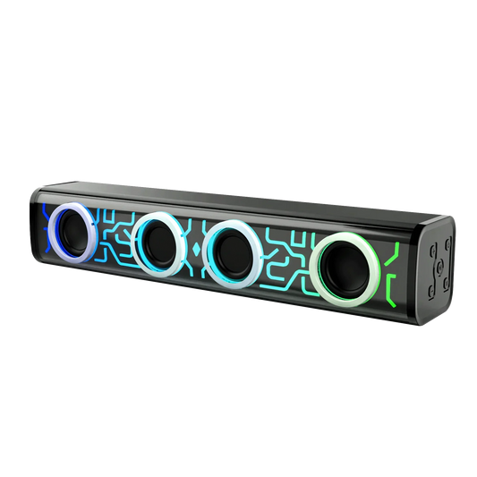 KTX-828051 8W Wired and Wireless Home Soundbar with Surround Sound for PC and Theatre Use