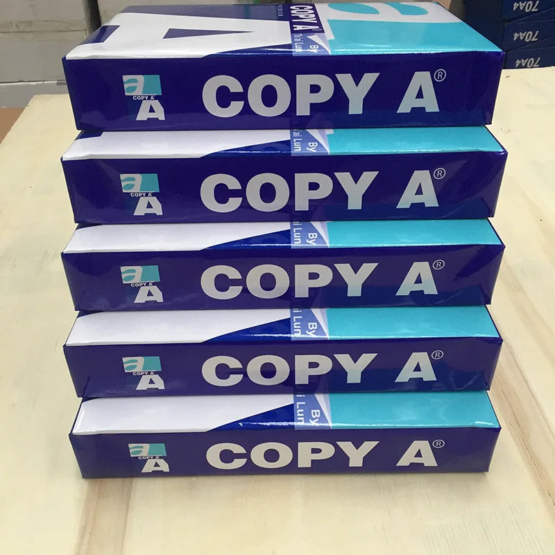 KTX-298451 A4 Copy Bond Printing Paper - Available in 70gsm, 75gsm, 80gsm Thickness, Ideal for Office Use