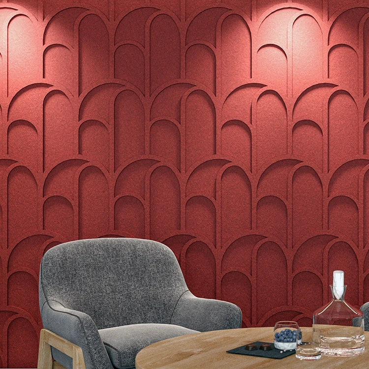 KTX-032595 Acoustic Polyester Fiber Wall Panel for Interior Decoration