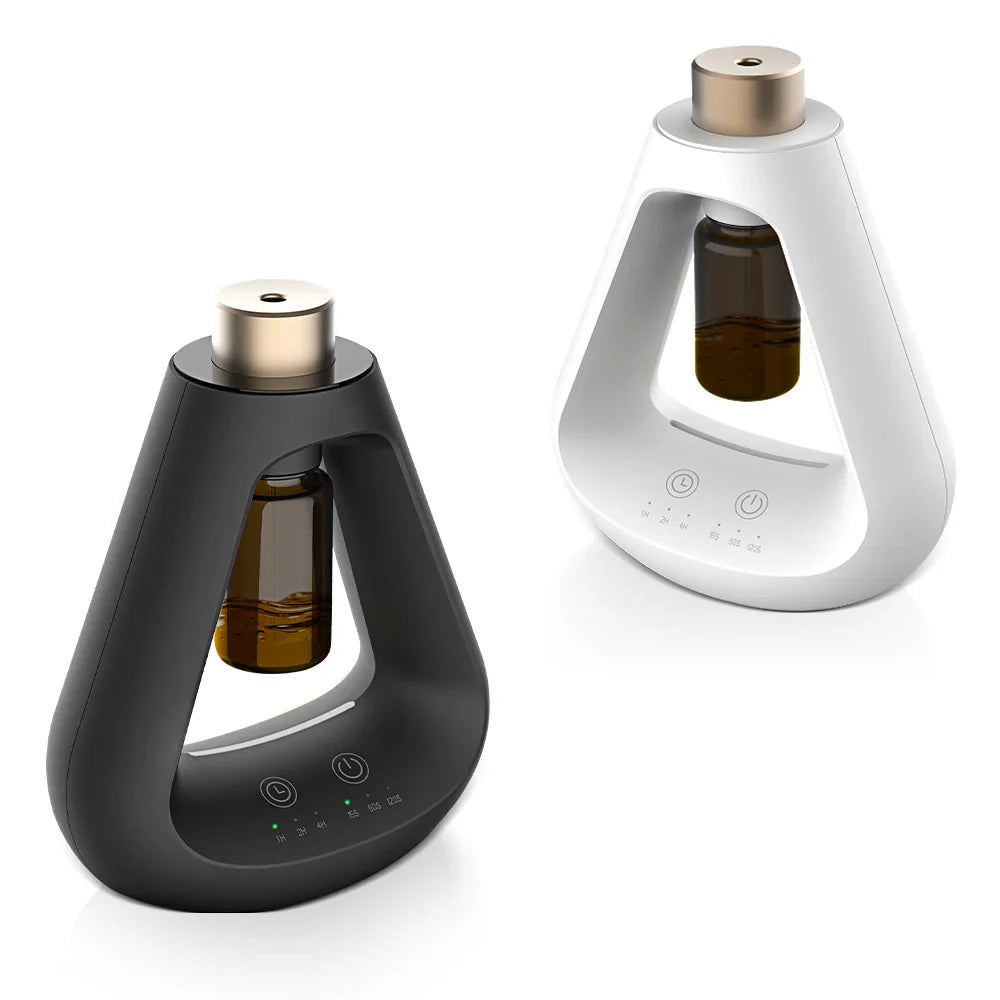 KTX-438483 Mini Pure Nebulizing Essential Oil Aroma Diffuser - Portable Waterless Humidifier for Home Use